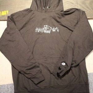 Champion ECO Black Foxy Hoodie - Size XL